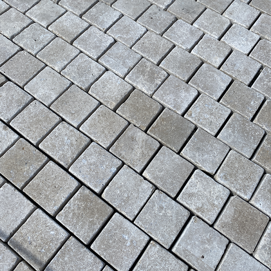 Egyptian Limestone Cobble 100x100 & 200x100