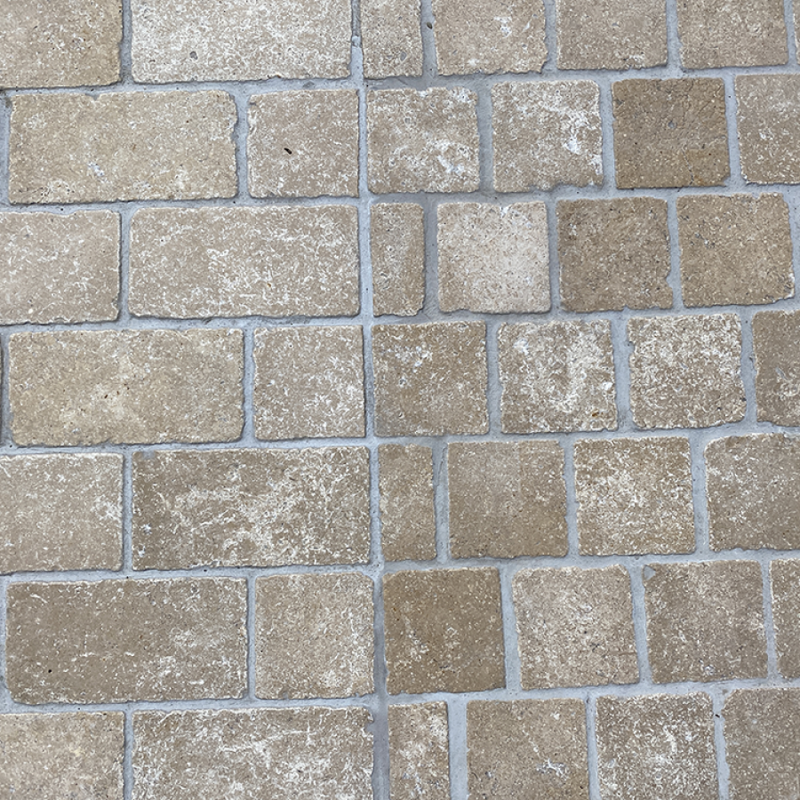 Egyptian Limestone Cobble 100x100 & 200x100