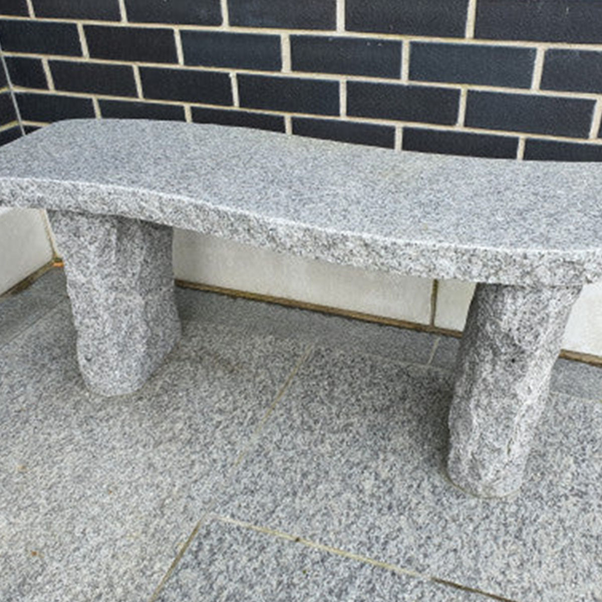 Silver Granite Bench