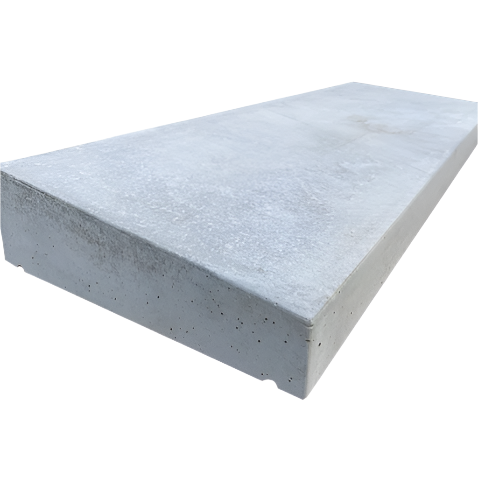 Concrete Wall Cap Feathered 100x75mm