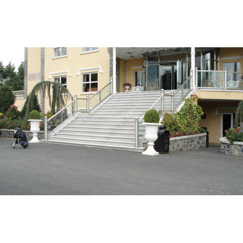 Silver Granite Bullnosed Step