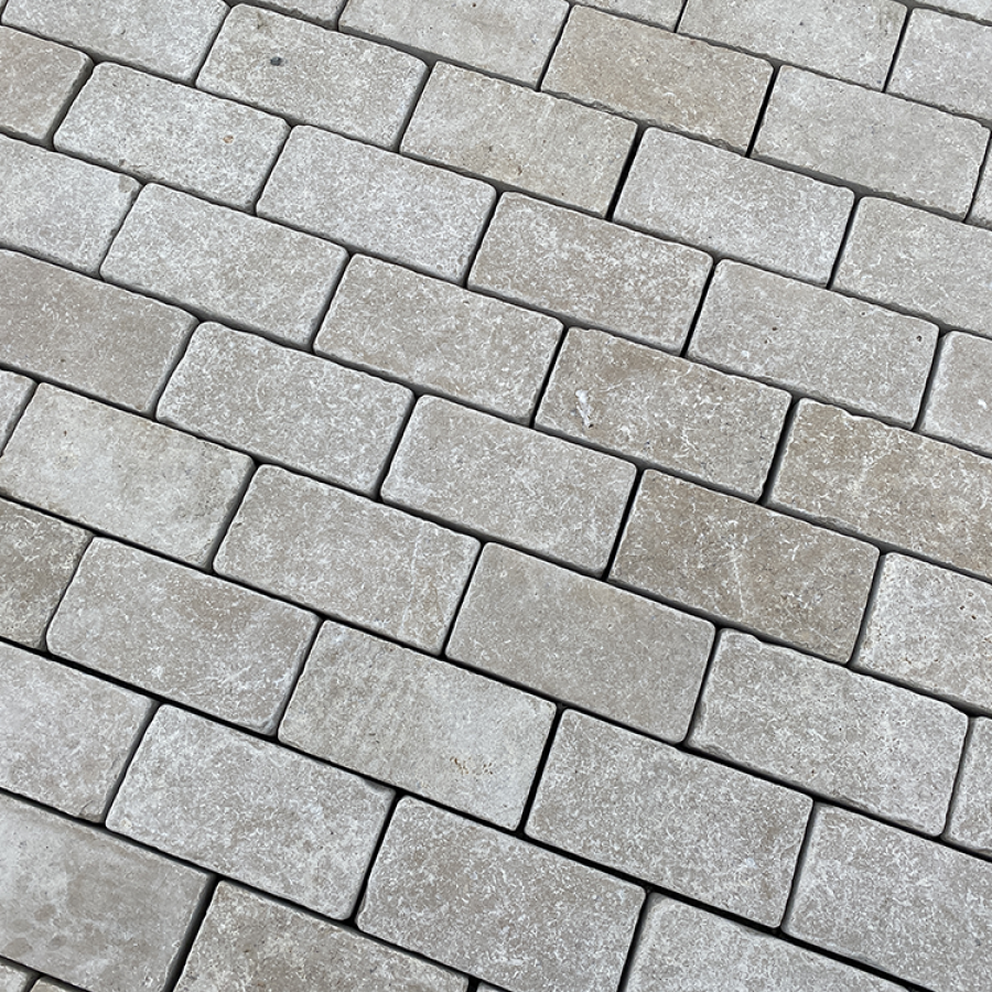 Egyptian Limestone Cobble 100x100 & 200x100