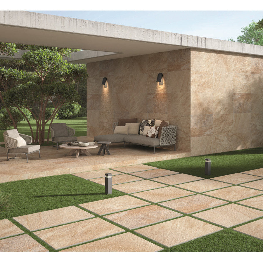 Mimas Slatestone Beige Porcelain