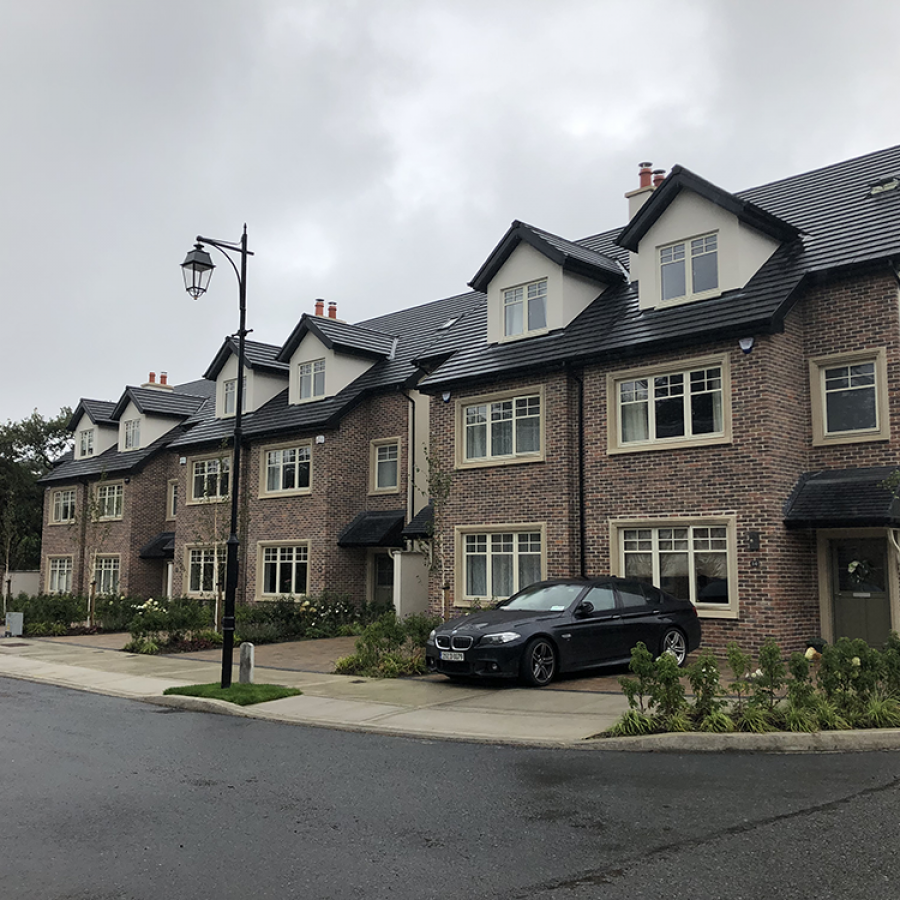 Cast Stone Stepped Surround