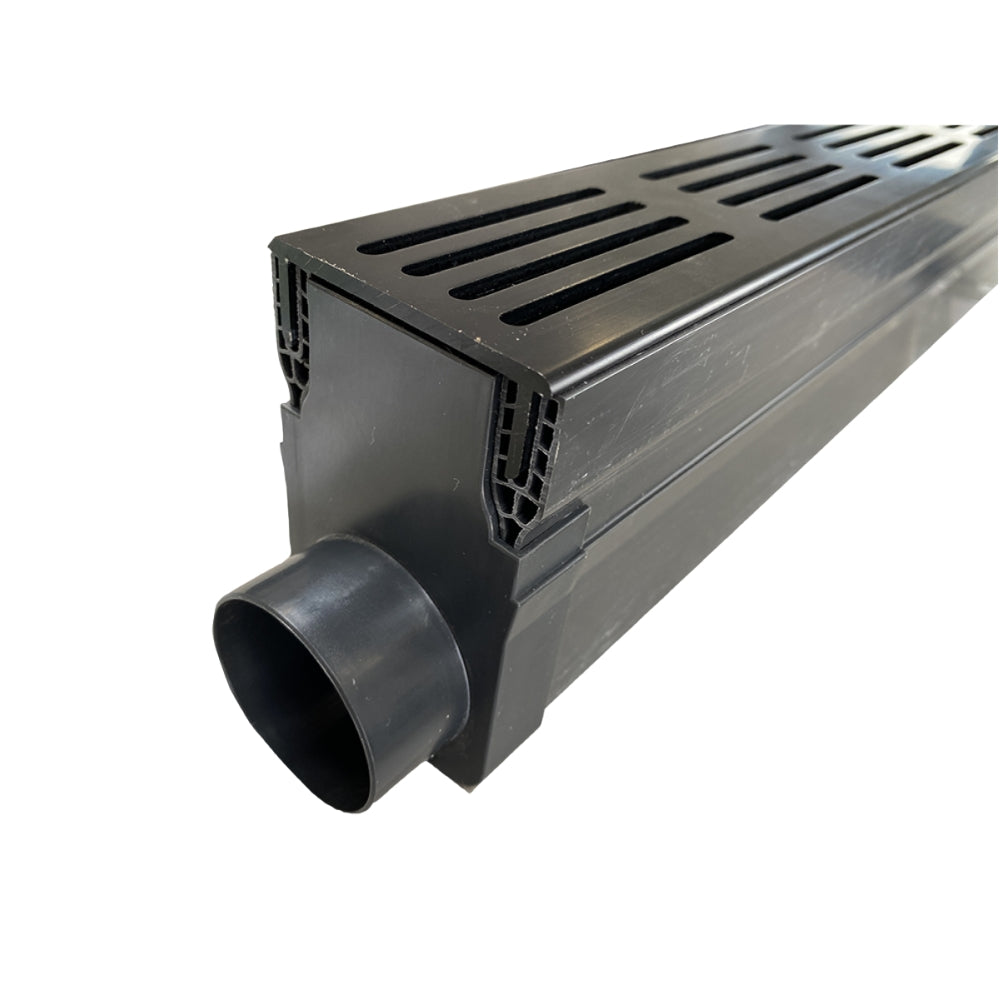 Star Drain PVC End Cap Horizontal 50mm