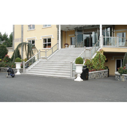 Silver Granite Bullnosed Step
