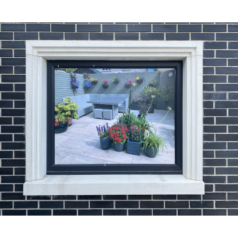 Cast Stone Stepped Surround