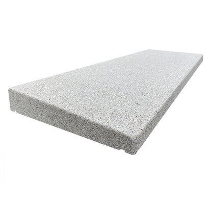 Cast Stone Wall Cap Feathered 75x50mm