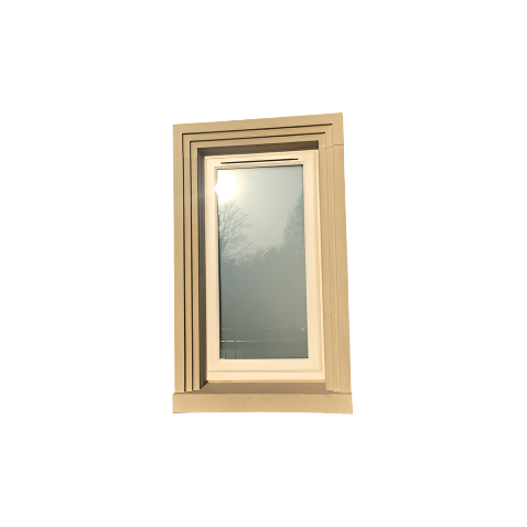 Cast Stone Stepped Surround