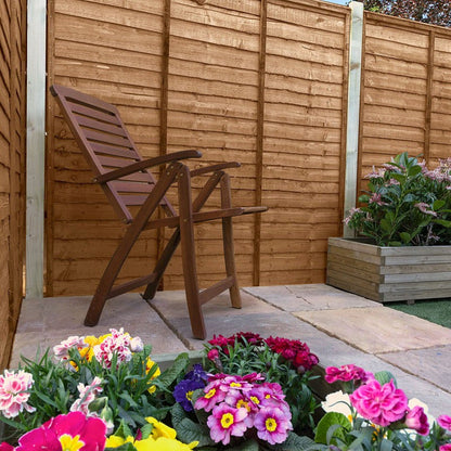 Shiplap Timber Panel - Brown