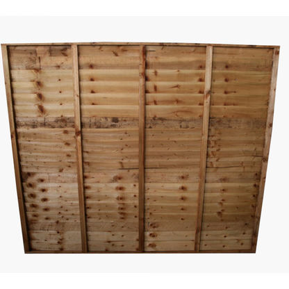 Shiplap Timber Panel - Brown