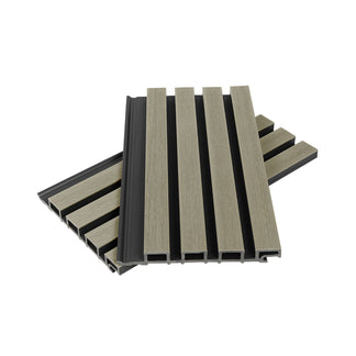 Leeco Slatted Composite Cladding: Modern, Durable Design – Double L Ireland