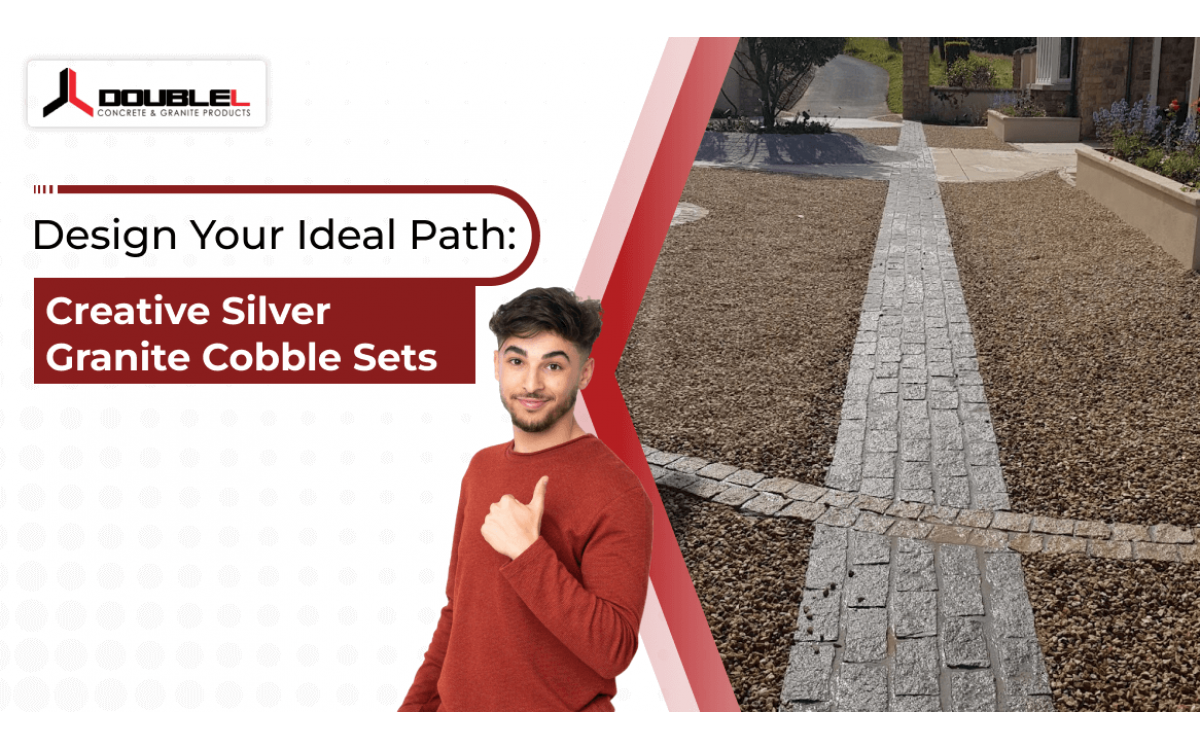 Design Your Ideal Path: Creative Silver Granite Cobble Sets